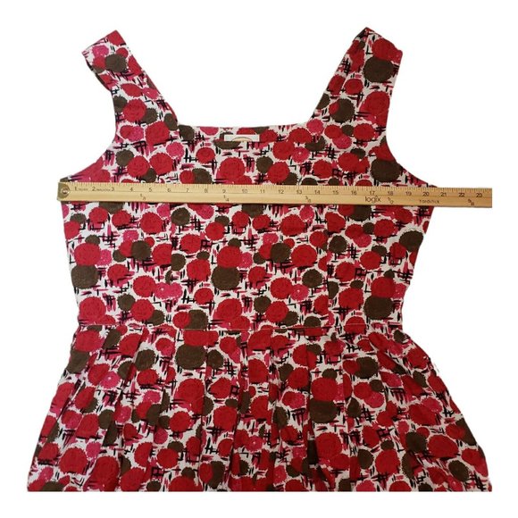 Talbots Fall Floral Square Neck Dress size 16 100%Cotton - Picture 8 of 9